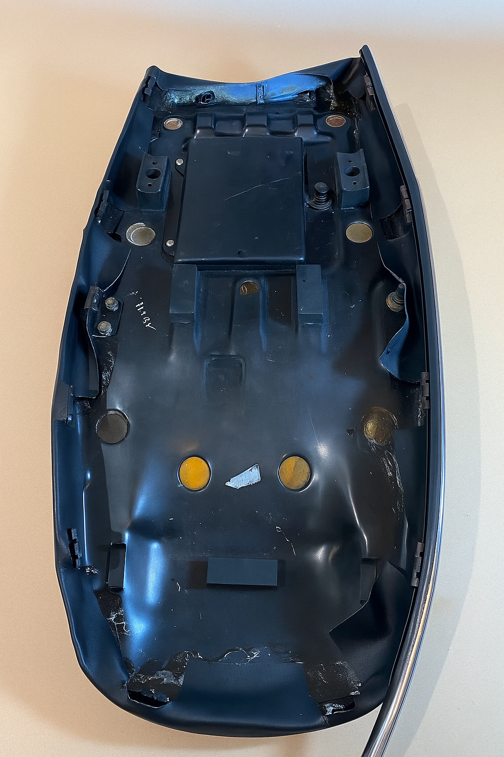 Installation du jonc de finition